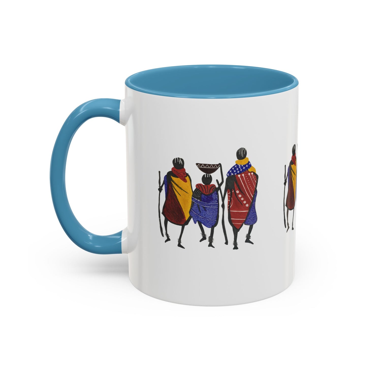 Ngwetsi Accent Coffee Mug - Colorful Design, Perfect for Home or Gifting