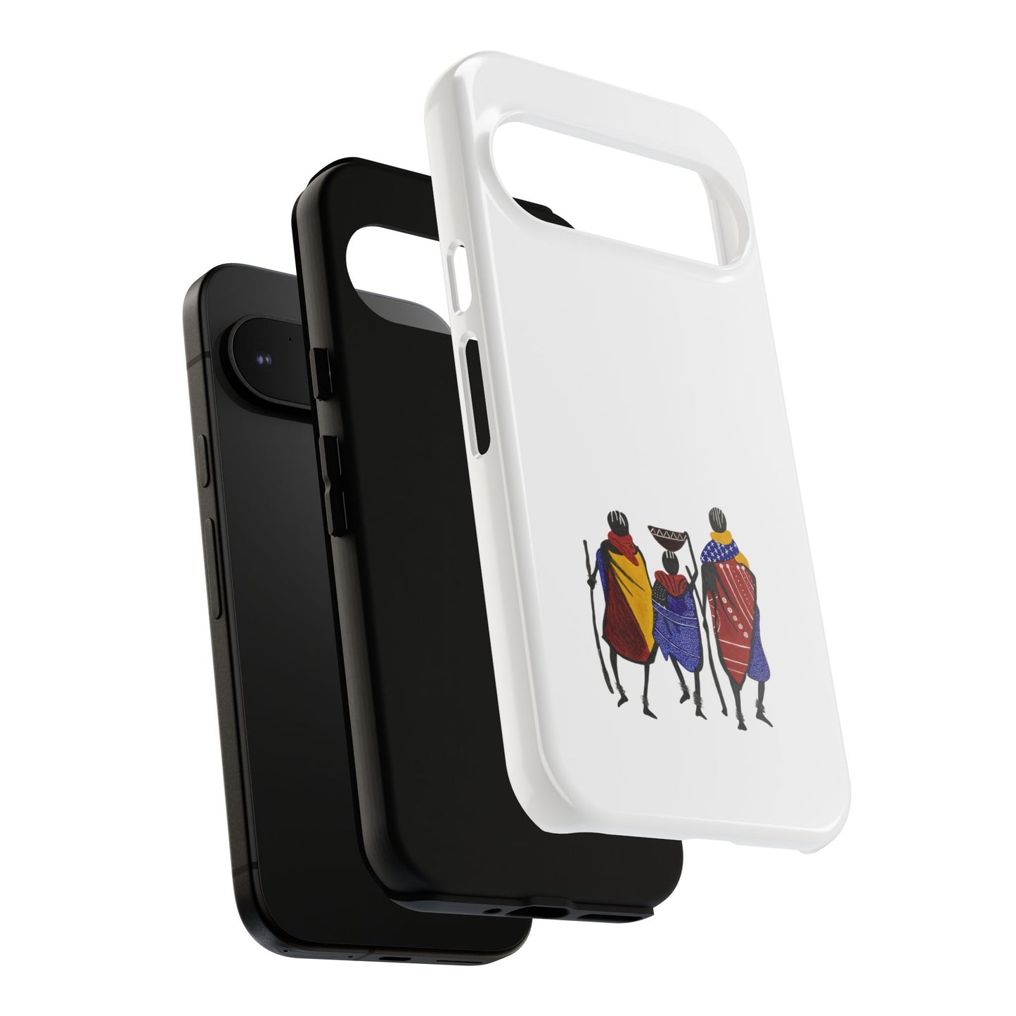 Stylish Phone Case Featuring Cultural Art, Tough Cases for Protection and Style, Gift for Holidays, Trendy Accessory, Unique Phone Cover