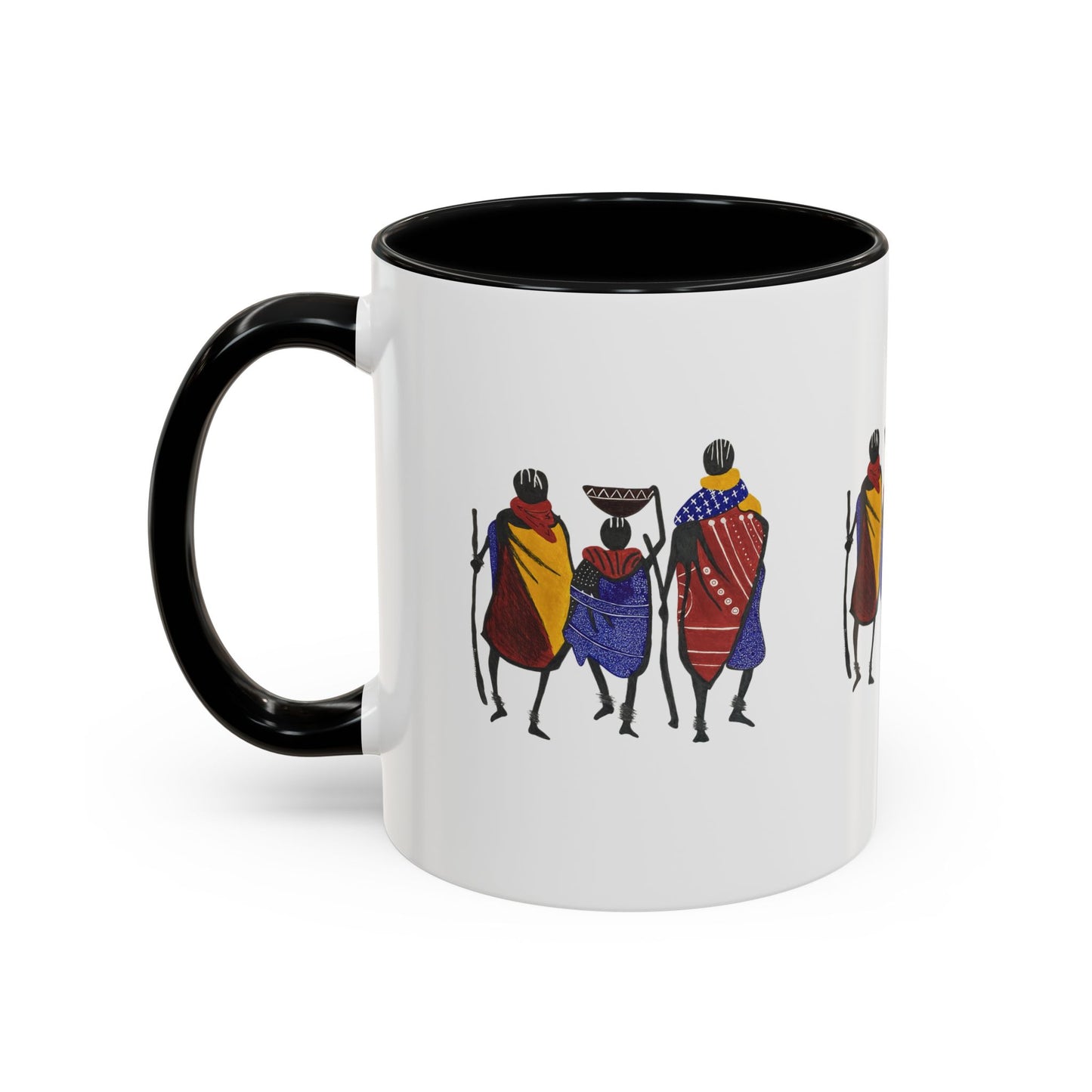 Ngwetsi Accent Coffee Mug - Colorful Design, Perfect for Home or Gifting
