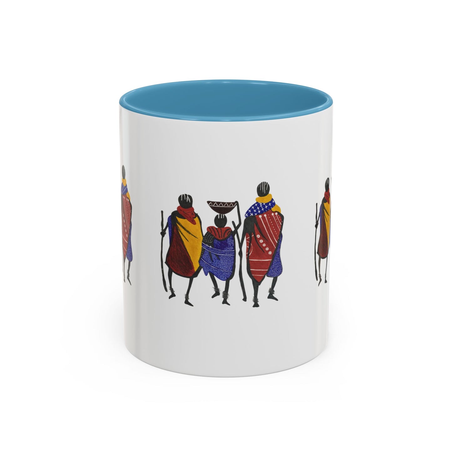 Ngwetsi Accent Coffee Mug - Colorful Design, Perfect for Home or Gifting