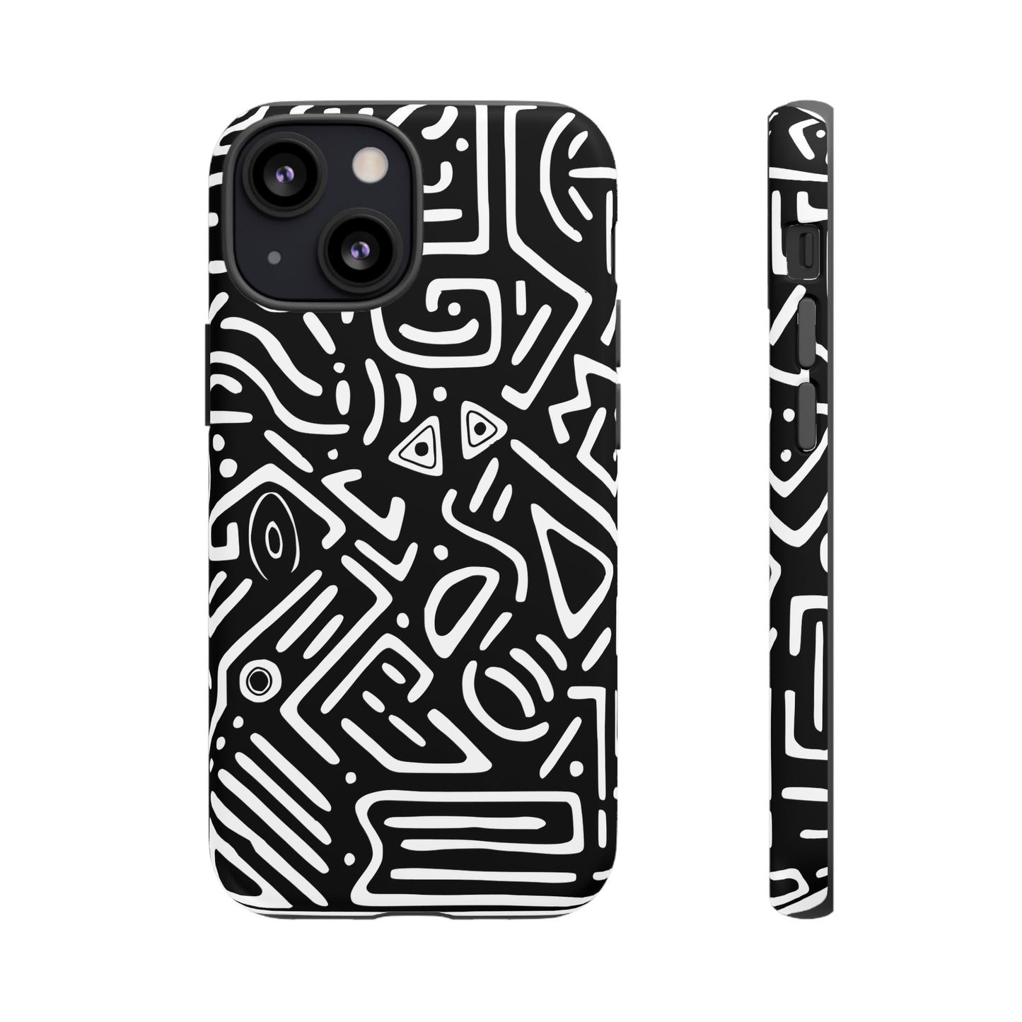 Stylish Phone Case, Abstract Design, Tough Cell Phone Cover, Modern Smartphone Protector, Gift for Tech Lovers, Unique Accessories
