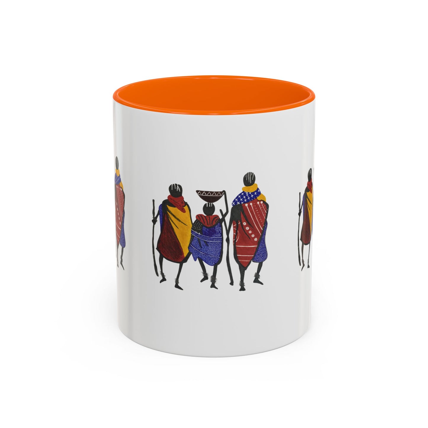 Ngwetsi Accent Coffee Mug - Colorful Design, Perfect for Home or Gifting