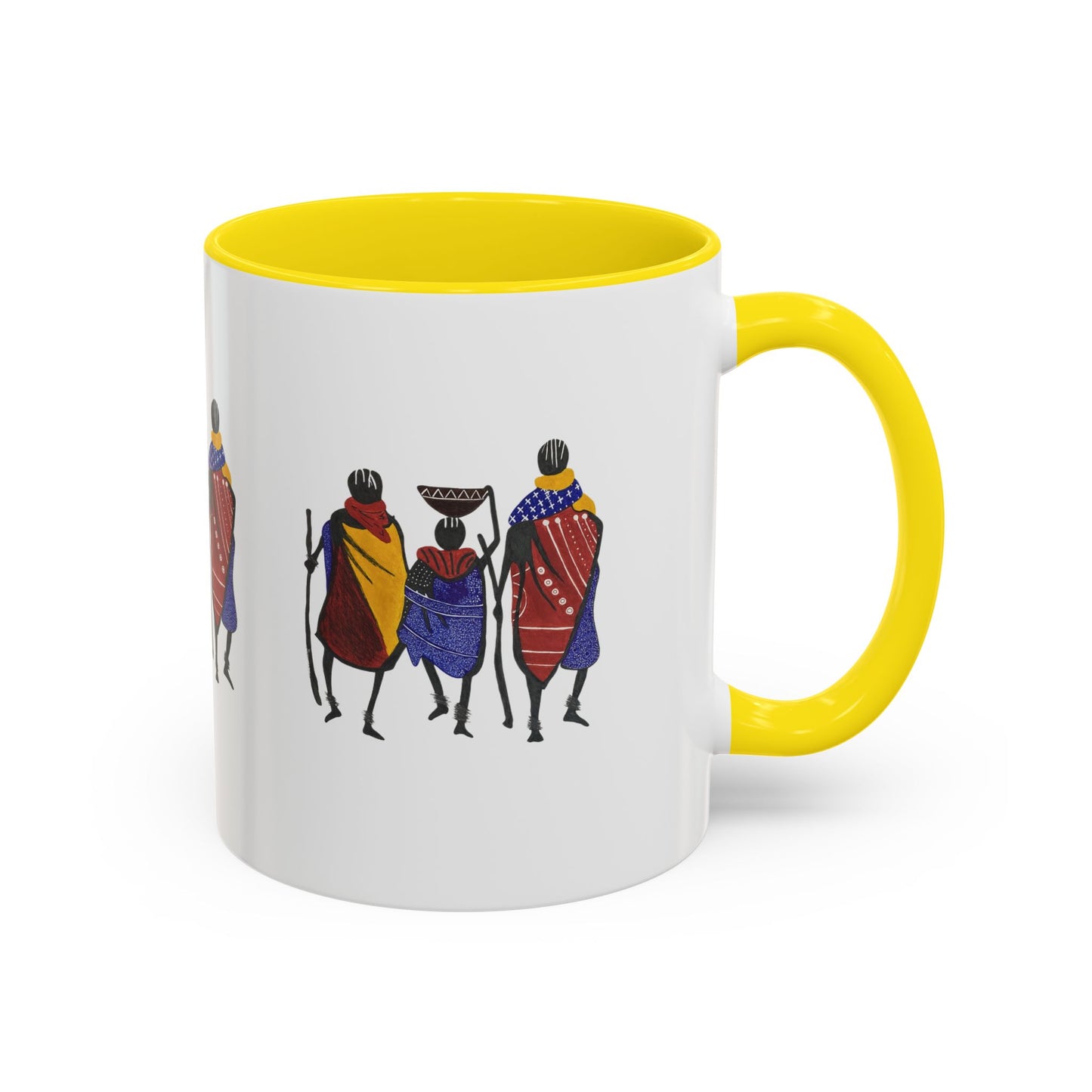 Ngwetsi Accent Coffee Mug - Colorful Design, Perfect for Home or Gifting