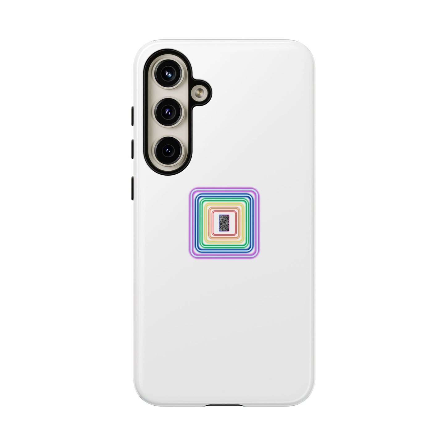Colorful Geometric Phone Case for Tough Cases, Fun Phone Accessory, Unique Gift, Trendy Tech, Phone Protection