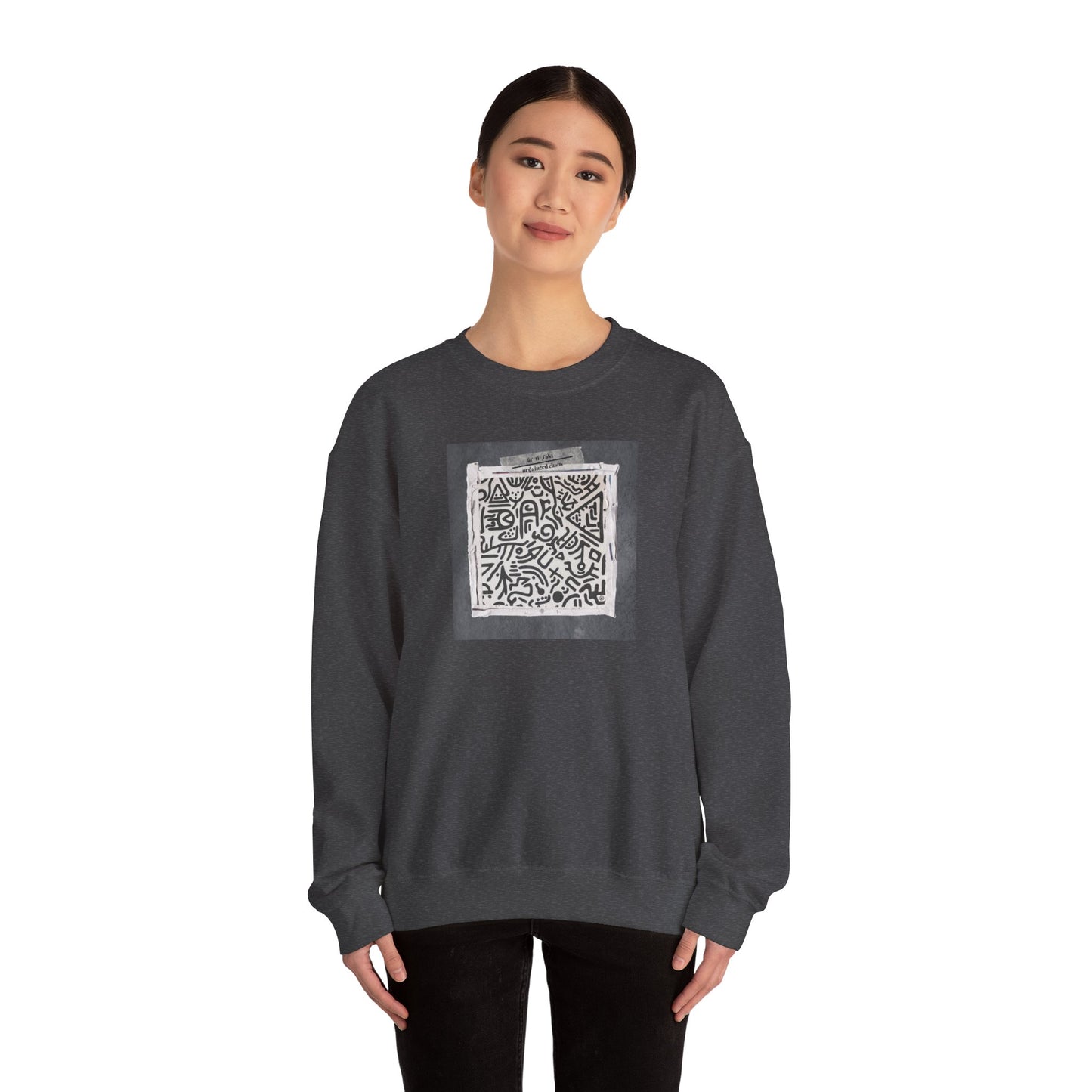 Organised Chaos Unisex Heavy Blend™ Crewneck Sweatshirt