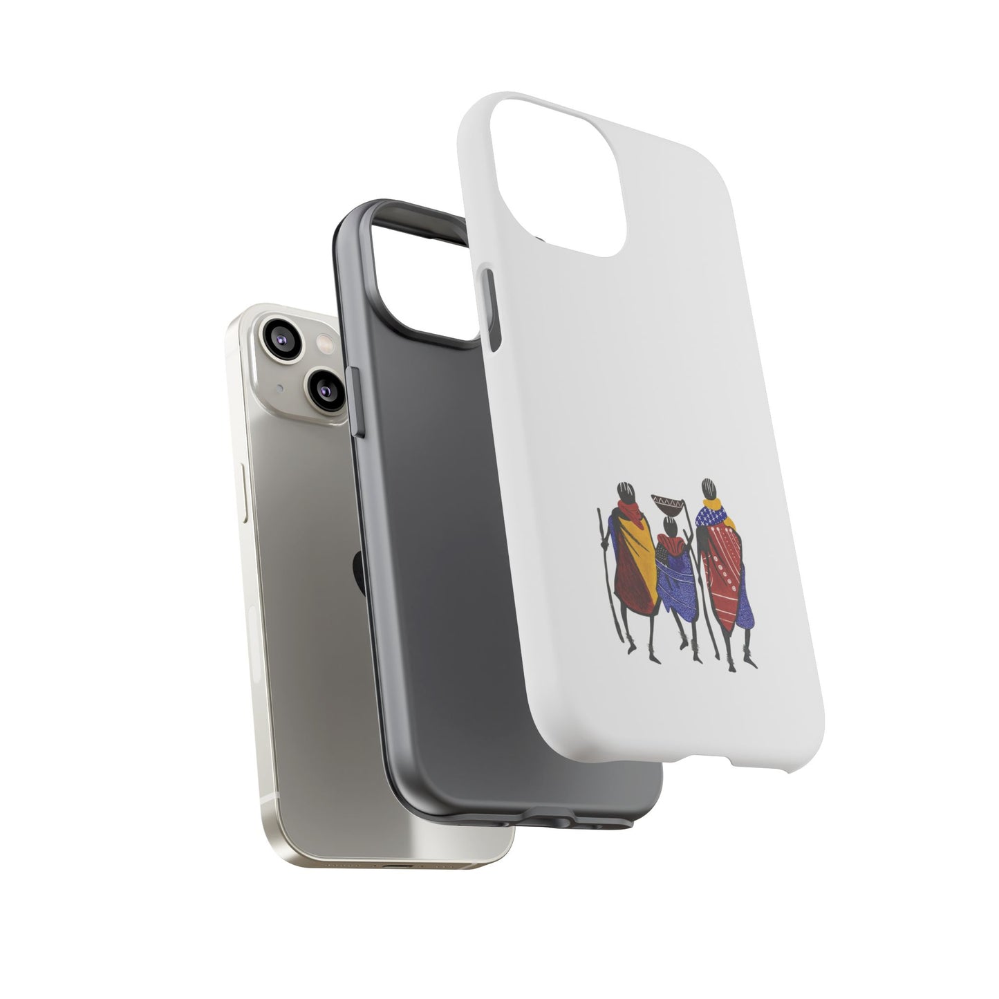 Stylish Phone Case Featuring Cultural Art, Tough Cases for Protection and Style, Gift for Holidays, Trendy Accessory, Unique Phone Cover