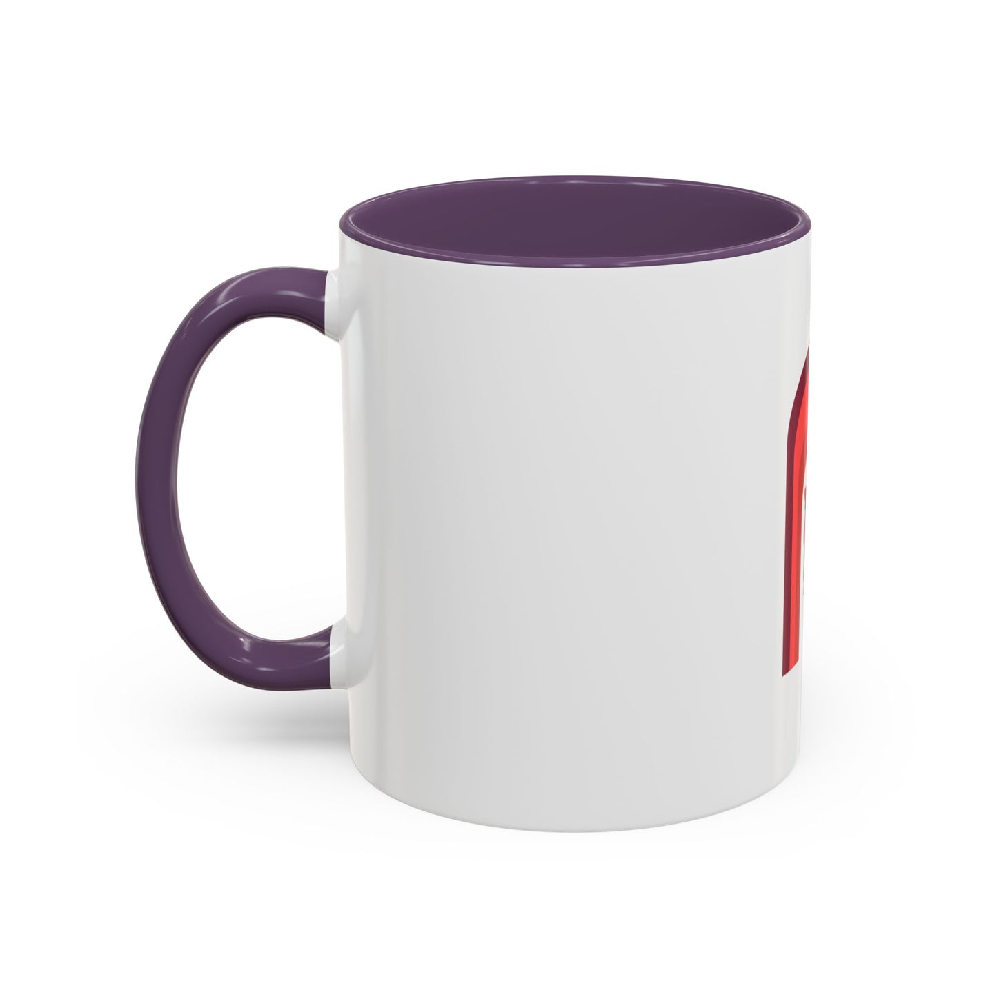 Stylish Accent Coffee Mug - Colorful Design for Creative Souls