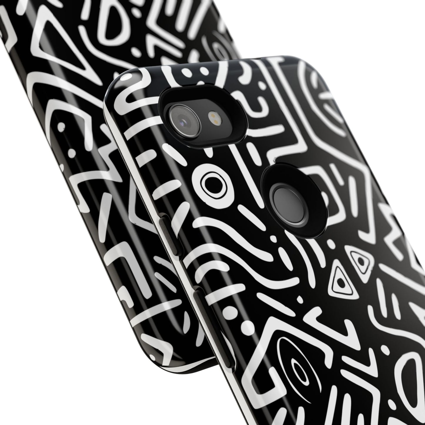 Stylish Phone Case, Abstract Design, Tough Cell Phone Cover, Modern Smartphone Protector, Gift for Tech Lovers, Unique Accessories