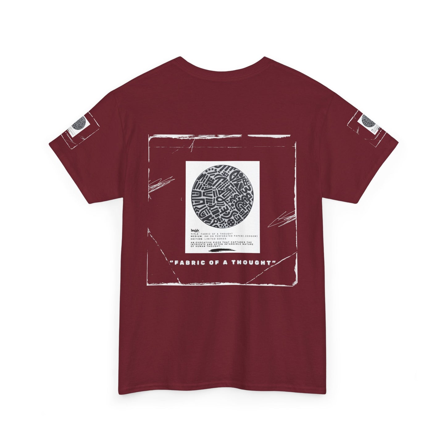 Fabric Of A Thought Unisex Heavy Cotton Tee - Graphic Shirt