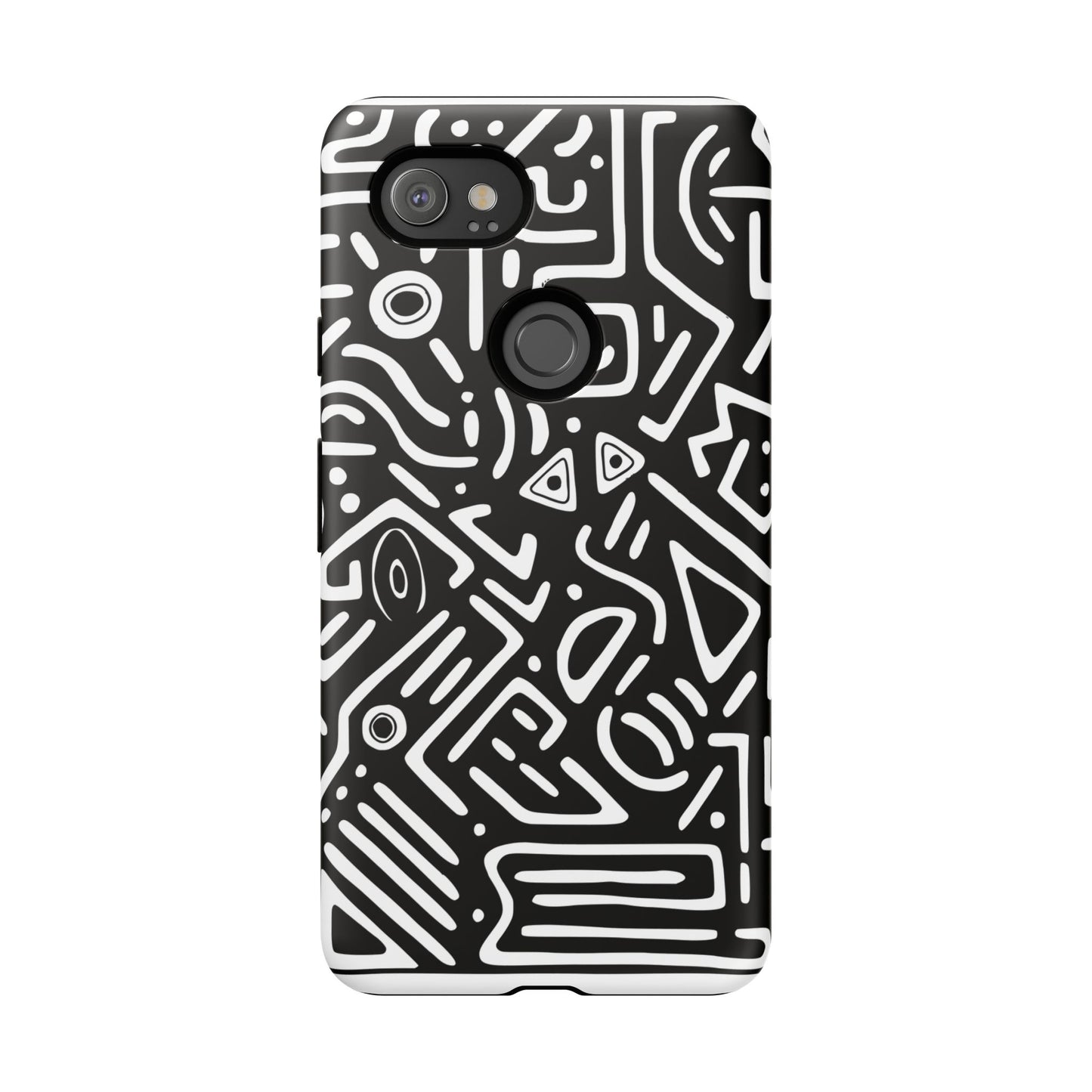 Stylish Phone Case, Abstract Design, Tough Cell Phone Cover, Modern Smartphone Protector, Gift for Tech Lovers, Unique Accessories