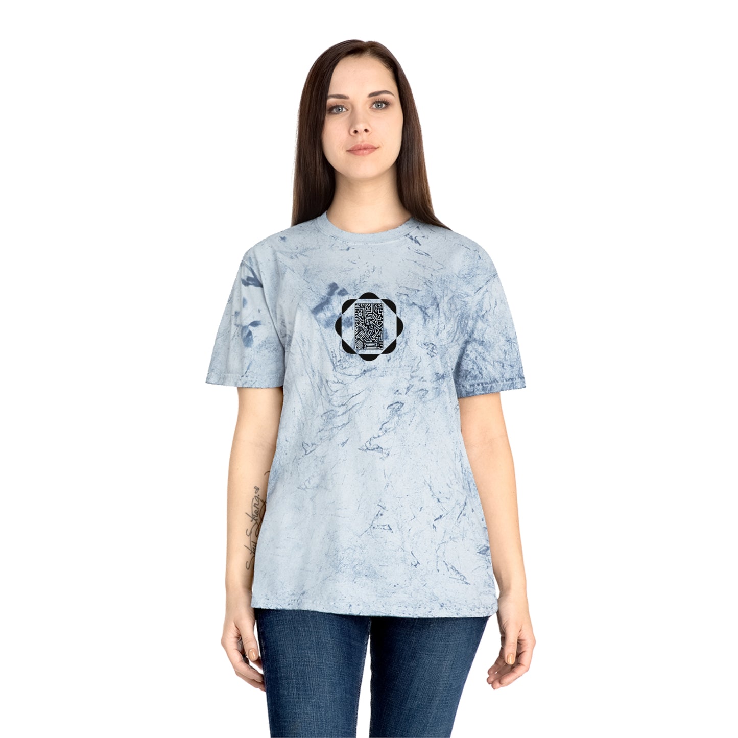 Pulse - Color Blast Unisex T-Shirt, Vibrant Tie-Dye Tee, Bohemian Style Shirt, Unique Graphic Top, Perfect Gift for Art Lovers
