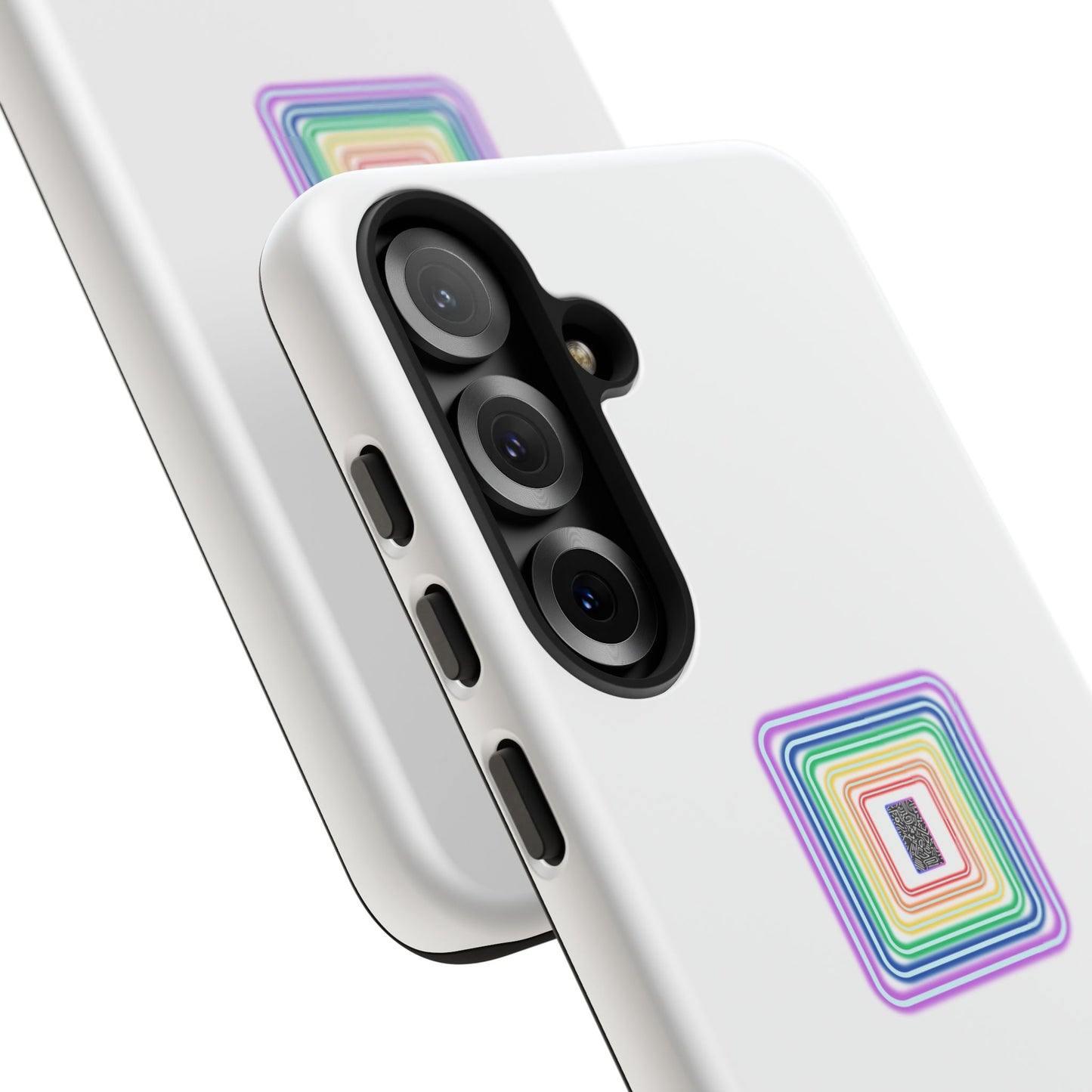 Colorful Geometric Phone Case for Tough Cases, Fun Phone Accessory, Unique Gift, Trendy Tech, Phone Protection
