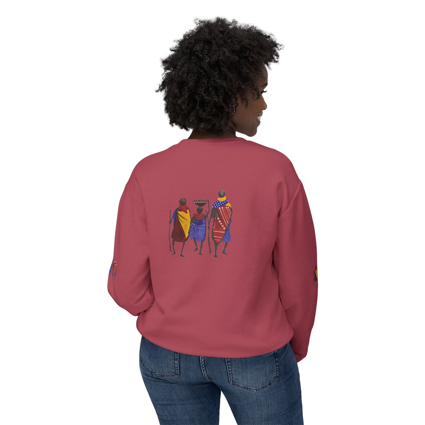 Ngwetsi Crewneck Sweatshirt - Unisex Lightweight Apparel