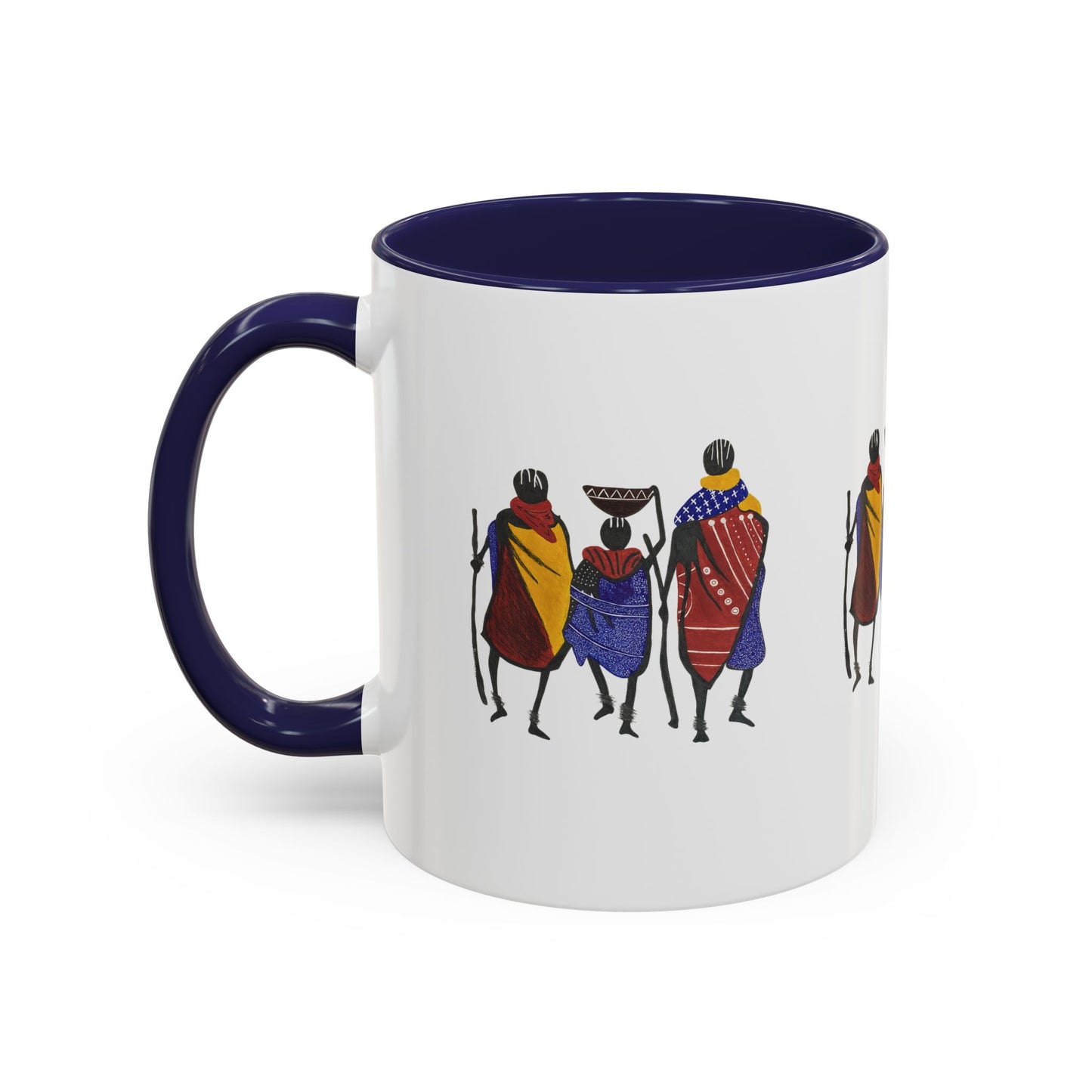 Ngwetsi Accent Coffee Mug - Colorful Design, Perfect for Home or Gifting