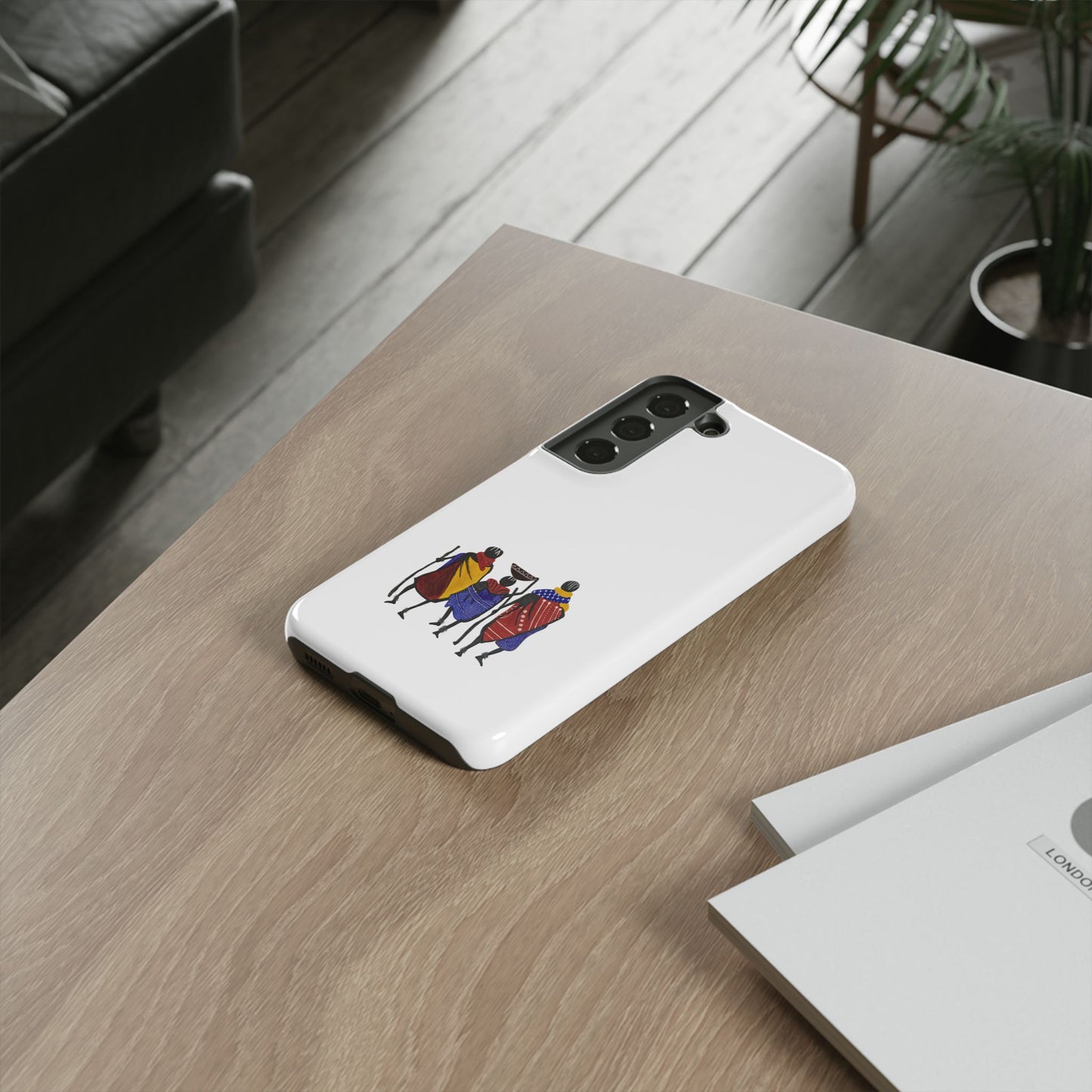 Stylish Phone Case Featuring Cultural Art, Tough Cases for Protection and Style, Gift for Holidays, Trendy Accessory, Unique Phone Cover