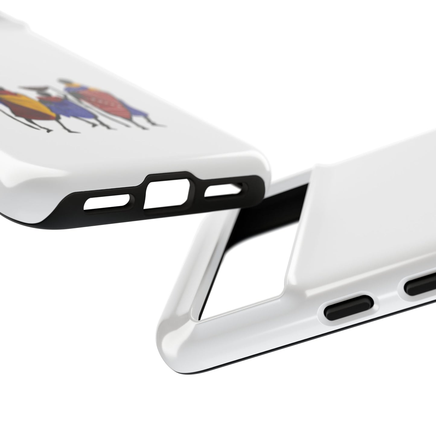 Stylish Phone Case Featuring Cultural Art, Tough Cases for Protection and Style, Gift for Holidays, Trendy Accessory, Unique Phone Cover