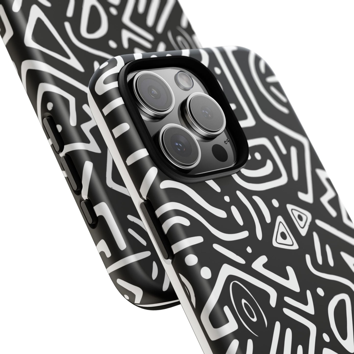 Stylish Phone Case, Abstract Design, Tough Cell Phone Cover, Modern Smartphone Protector, Gift for Tech Lovers, Unique Accessories