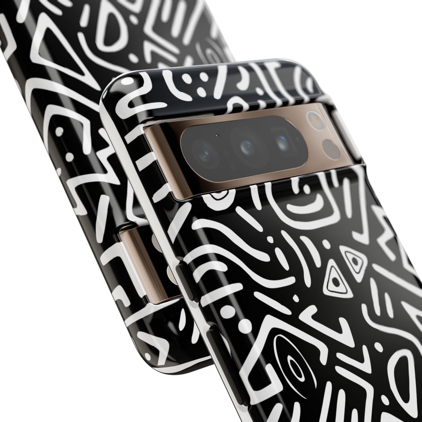 Stylish Phone Case, Abstract Design, Tough Cell Phone Cover, Modern Smartphone Protector, Gift for Tech Lovers, Unique Accessories