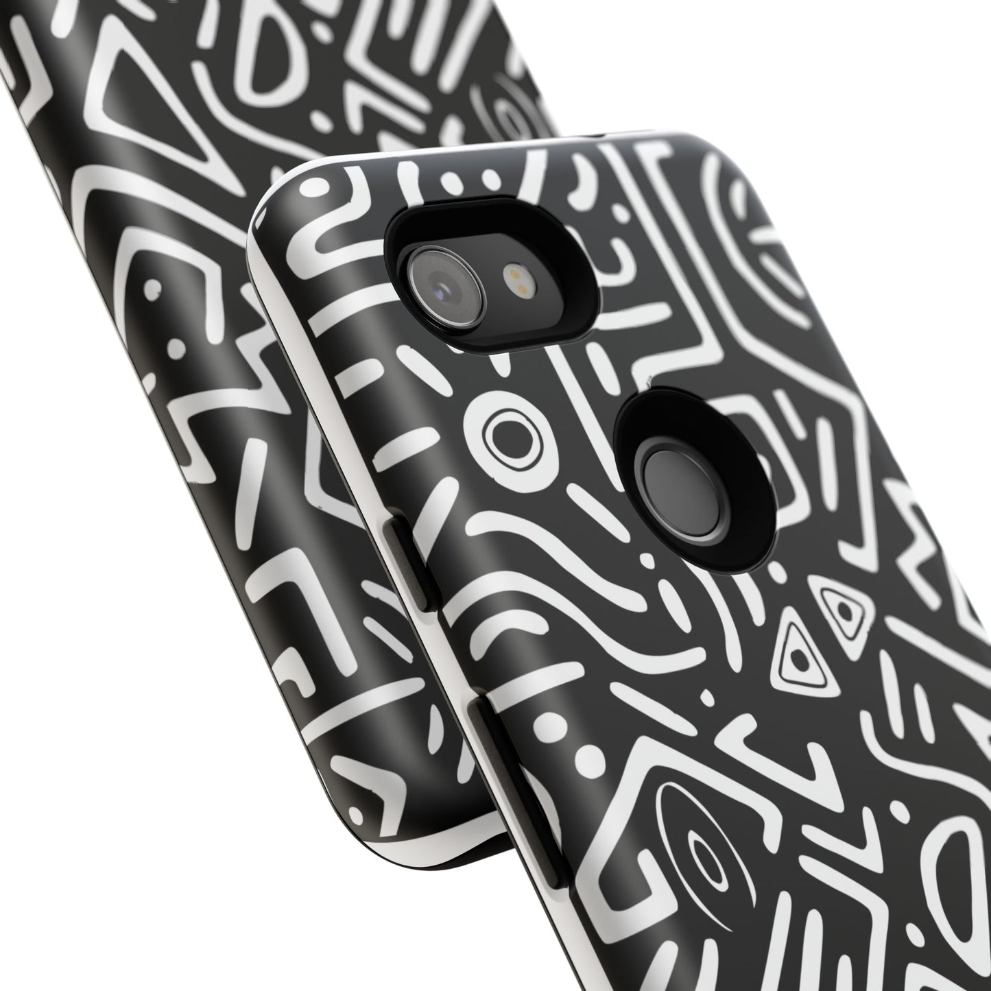 Stylish Phone Case, Abstract Design, Tough Cell Phone Cover, Modern Smartphone Protector, Gift for Tech Lovers, Unique Accessories