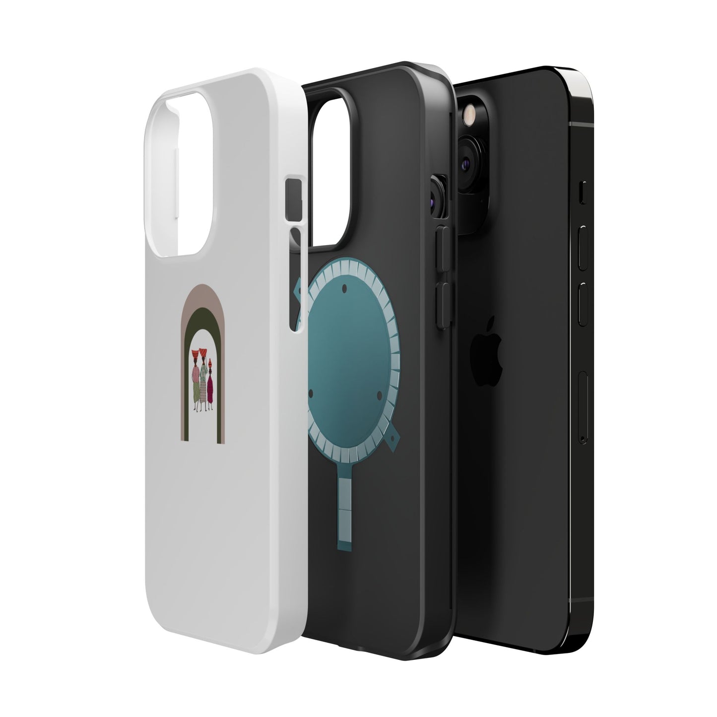 Artistic Magnetic Phone Cases, Unique Gift for Smartphone Lovers, Stylish Protection, Phone Accessories for Birthdays, Special Occasions.