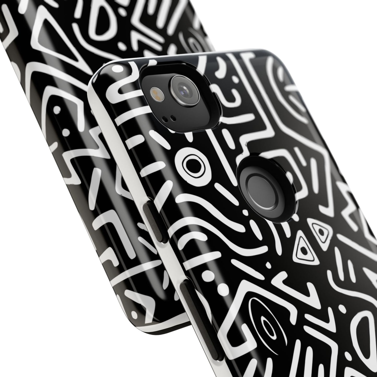 Stylish Phone Case, Abstract Design, Tough Cell Phone Cover, Modern Smartphone Protector, Gift for Tech Lovers, Unique Accessories