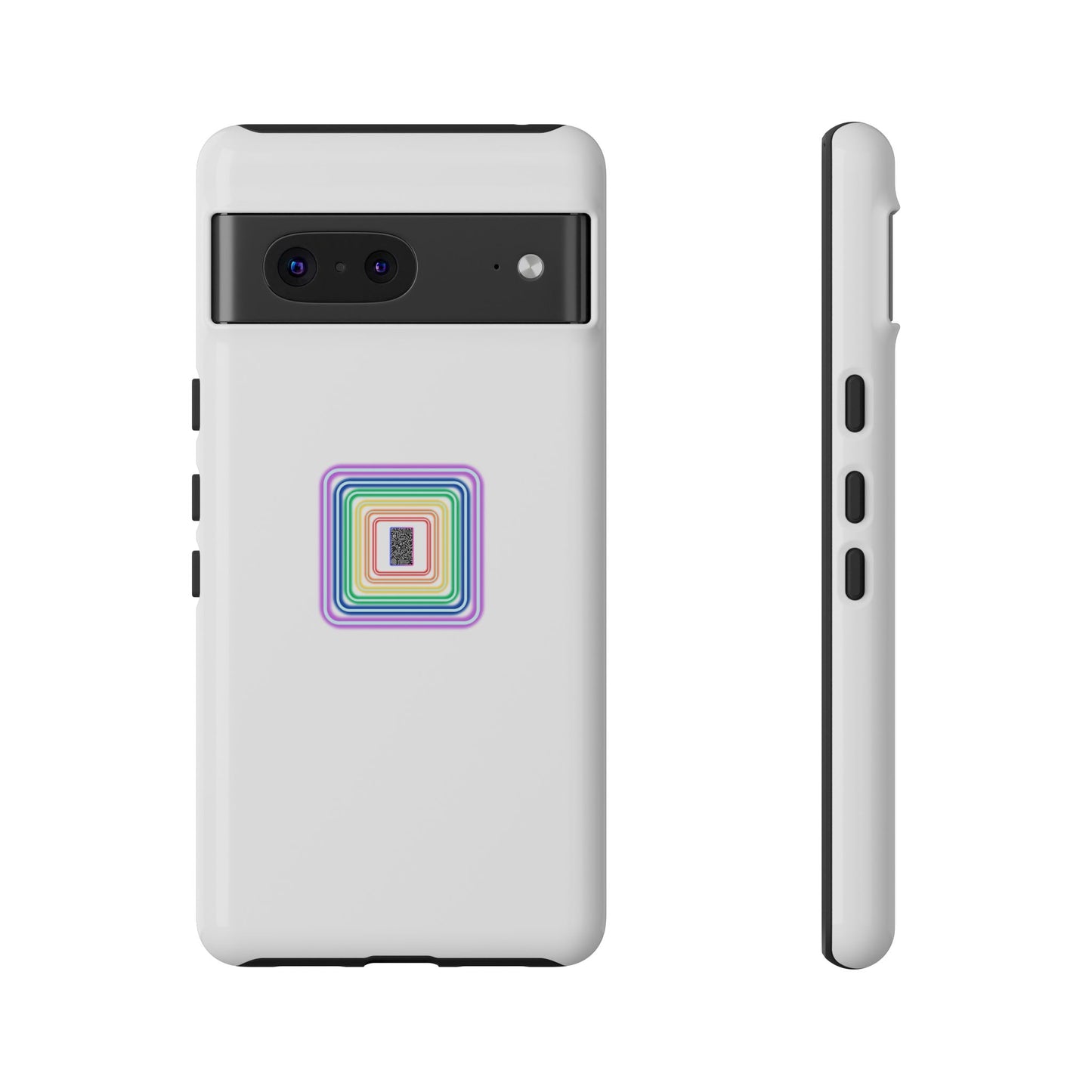Colorful Geometric Phone Case for Tough Cases, Fun Phone Accessory, Unique Gift, Trendy Tech, Phone Protection