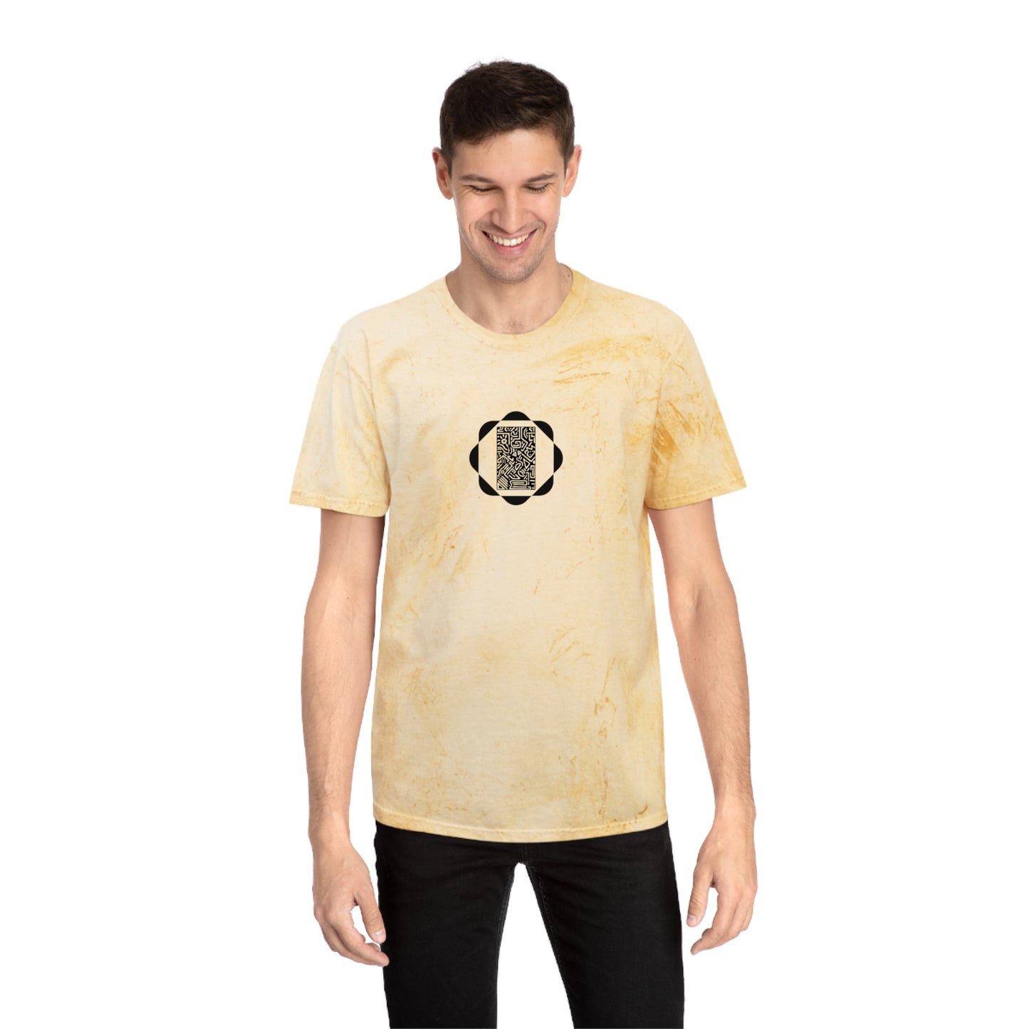 Pulse - Color Blast Unisex T-Shirt, Vibrant Tie-Dye Tee, Bohemian Style Shirt, Unique Graphic Top, Perfect Gift for Art Lovers
