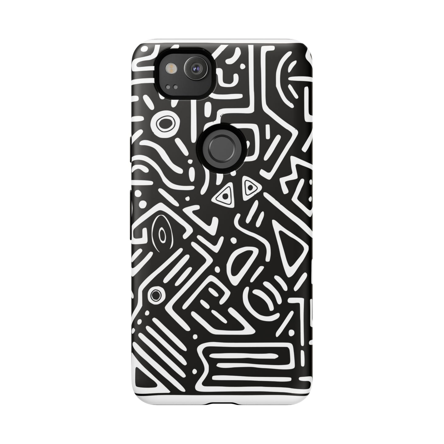 Stylish Phone Case, Abstract Design, Tough Cell Phone Cover, Modern Smartphone Protector, Gift for Tech Lovers, Unique Accessories