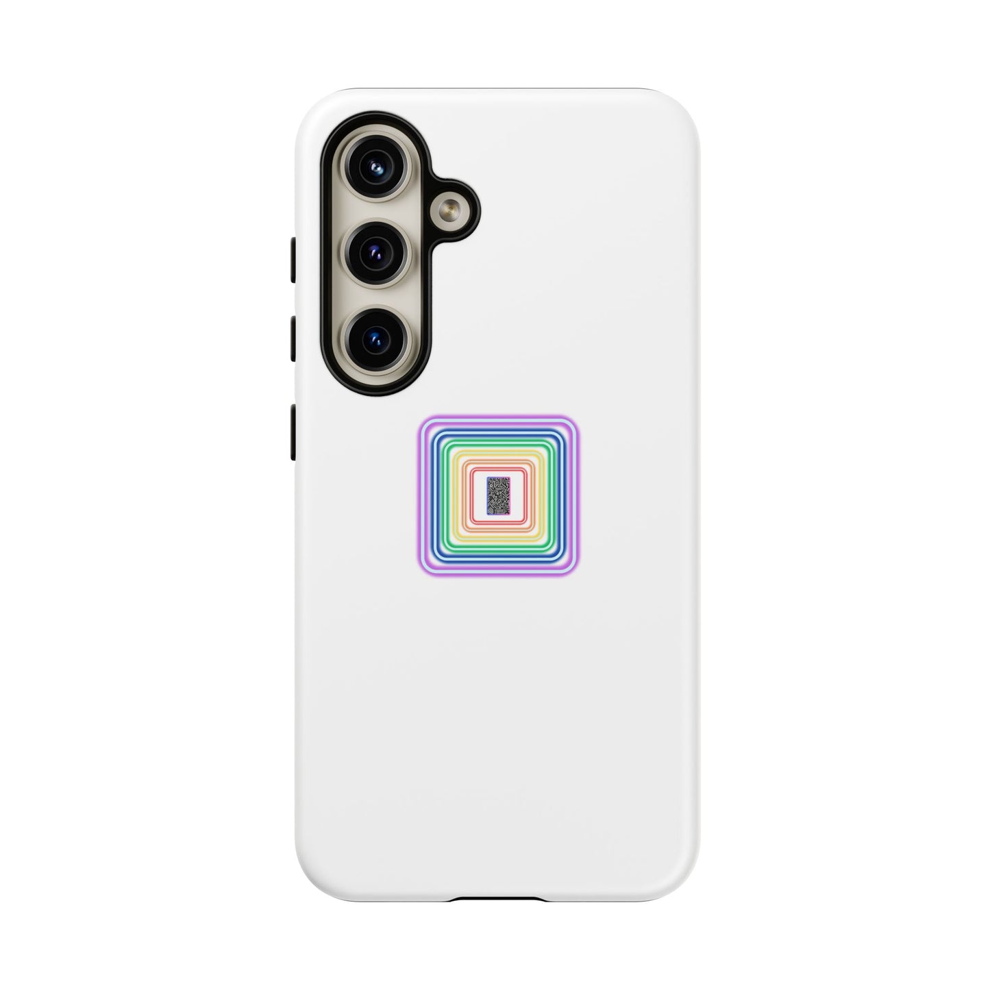 Colorful Geometric Phone Case for Tough Cases, Fun Phone Accessory, Unique Gift, Trendy Tech, Phone Protection