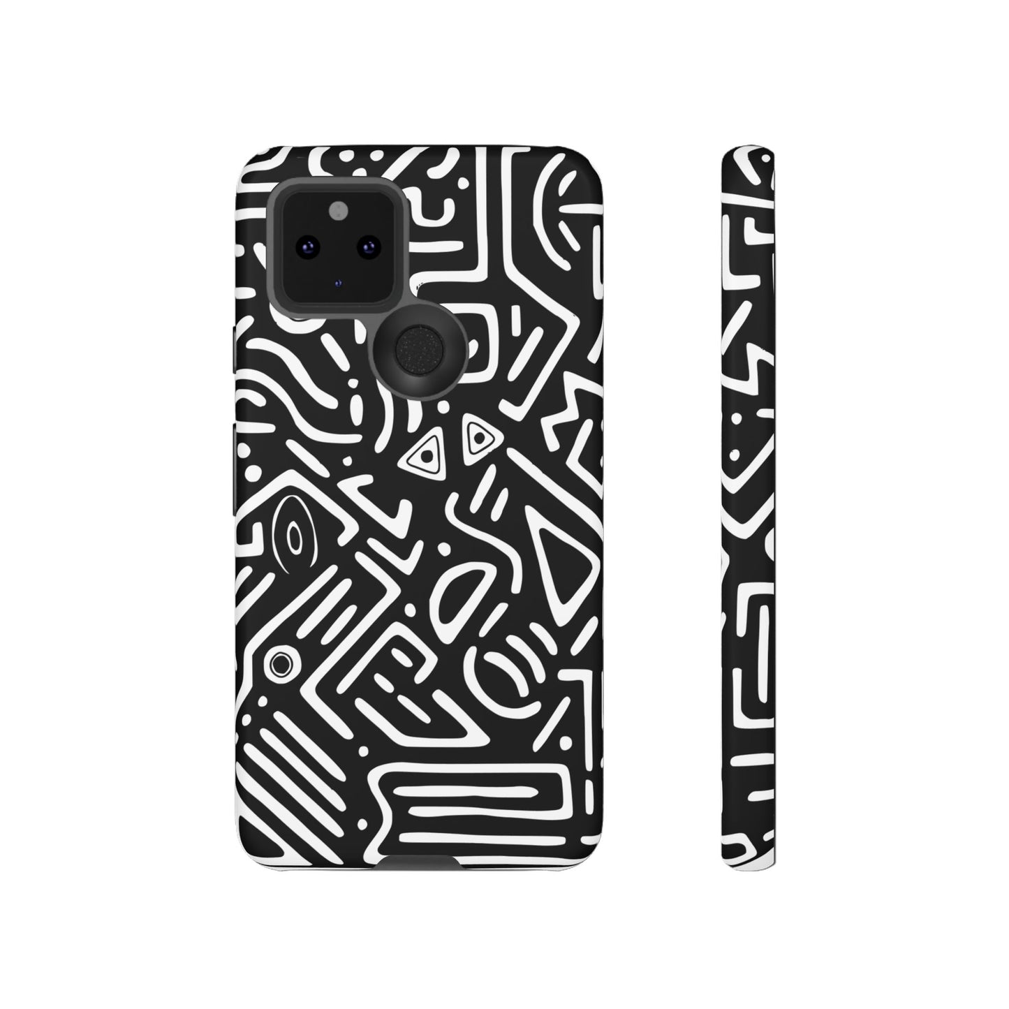 Stylish Phone Case, Abstract Design, Tough Cell Phone Cover, Modern Smartphone Protector, Gift for Tech Lovers, Unique Accessories