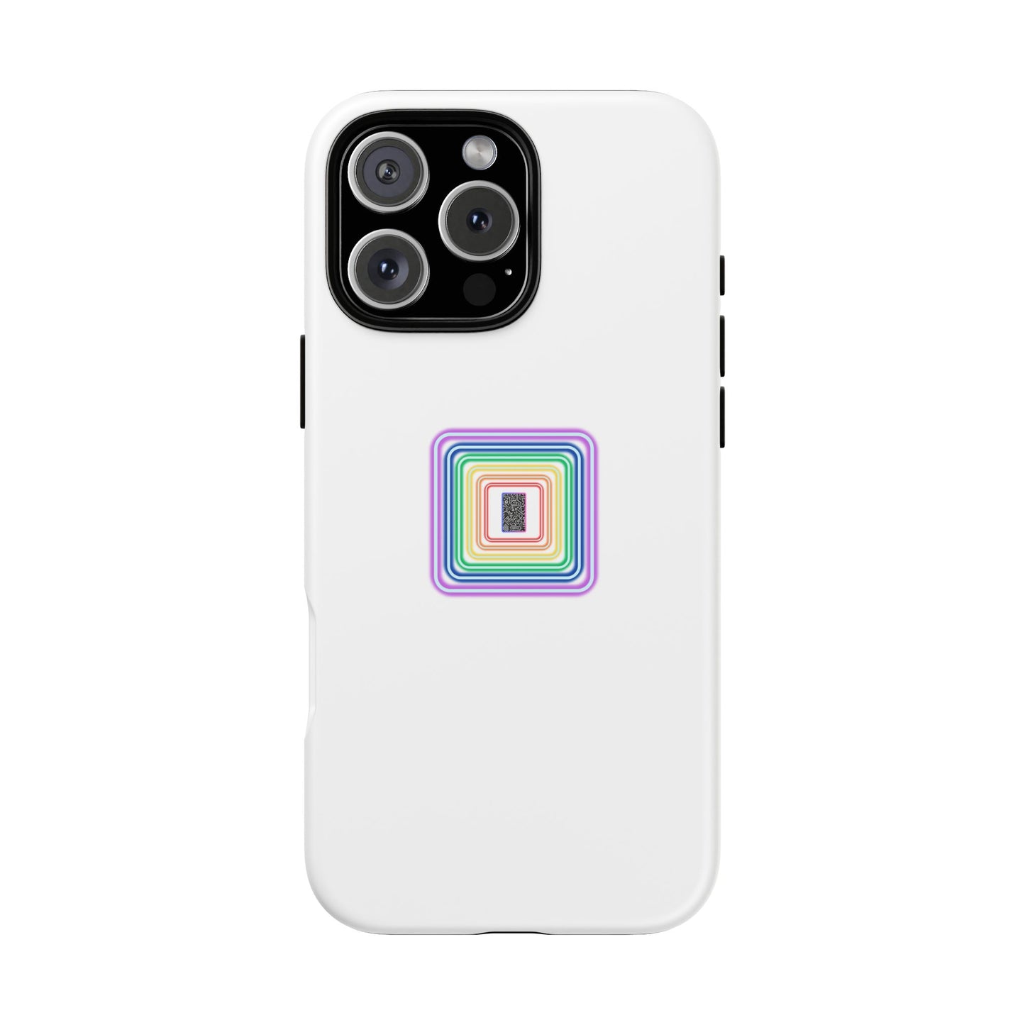 Colorful Geometric Phone Case for Tough Cases, Fun Phone Accessory, Unique Gift, Trendy Tech, Phone Protection