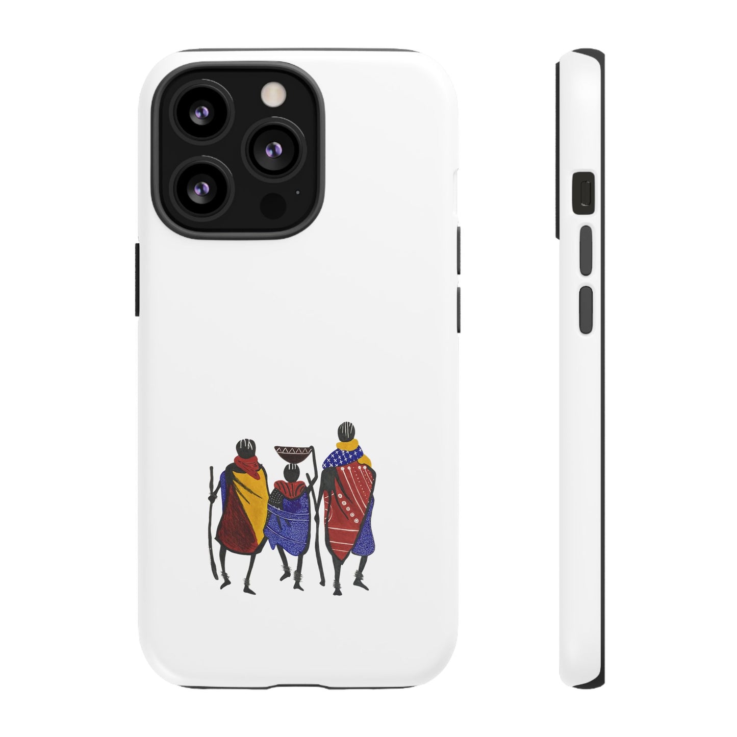 Stylish Phone Case Featuring Cultural Art, Tough Cases for Protection and Style, Gift for Holidays, Trendy Accessory, Unique Phone Cover