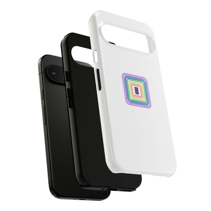 Colorful Geometric Phone Case for Tough Cases, Fun Phone Accessory, Unique Gift, Trendy Tech, Phone Protection
