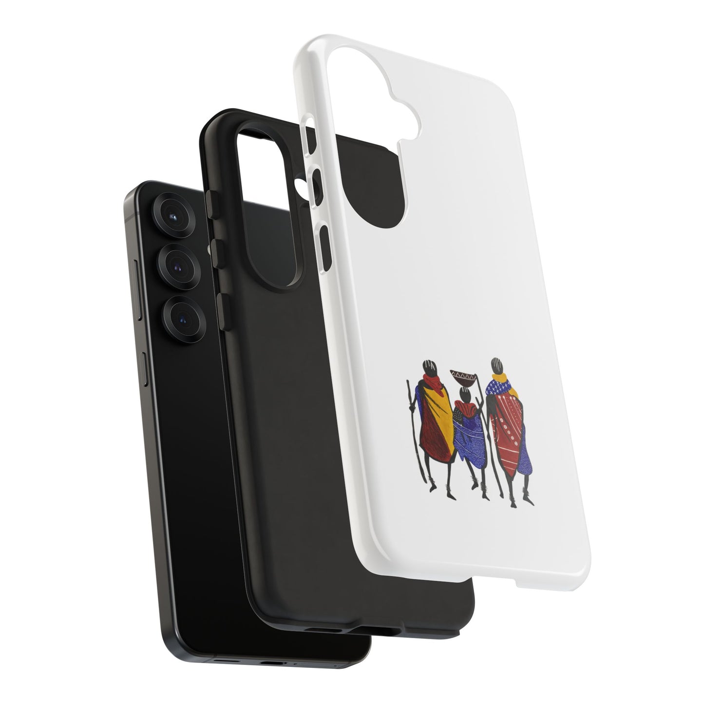 Stylish Phone Case Featuring Cultural Art, Tough Cases for Protection and Style, Gift for Holidays, Trendy Accessory, Unique Phone Cover