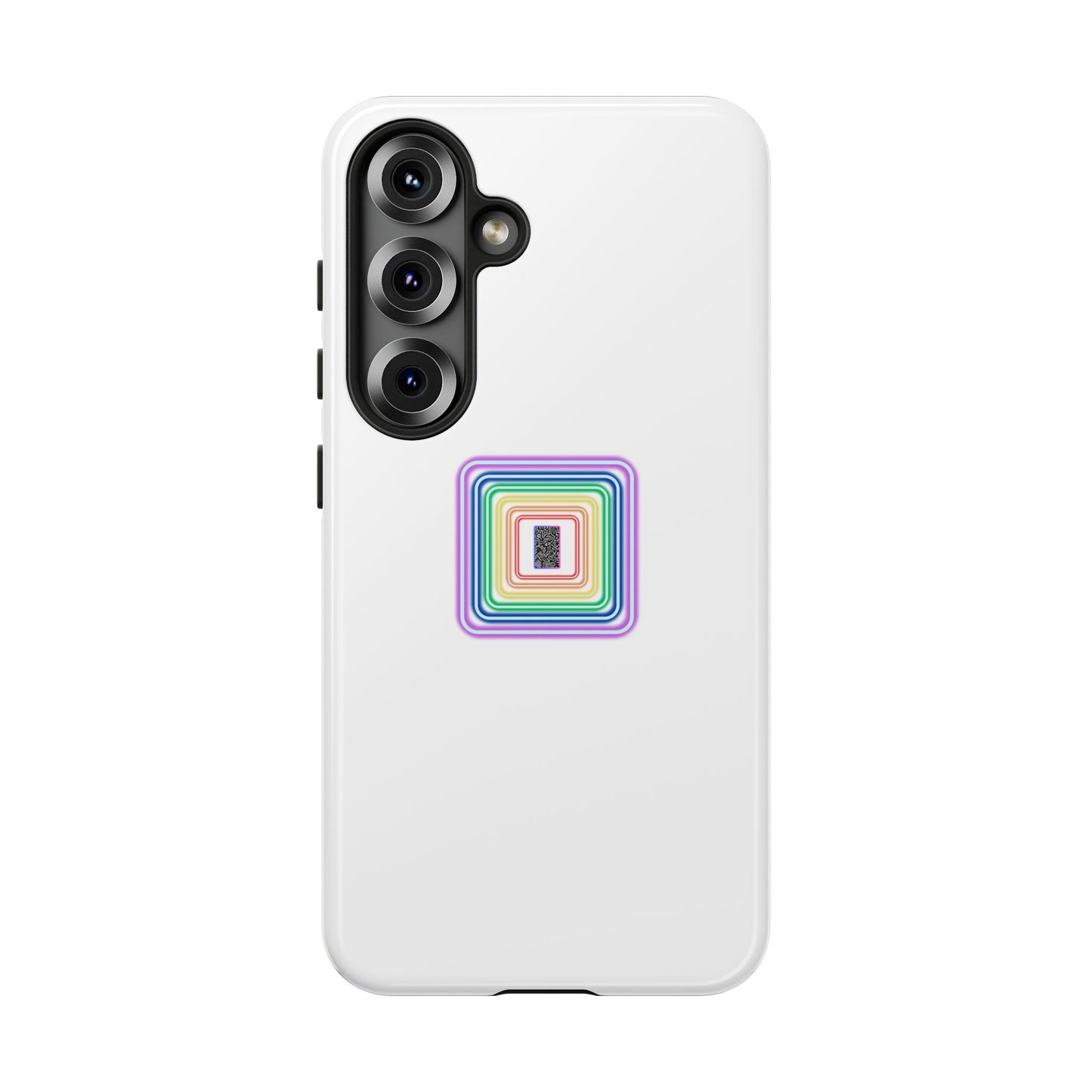 Colorful Geometric Phone Case for Tough Cases, Fun Phone Accessory, Unique Gift, Trendy Tech, Phone Protection