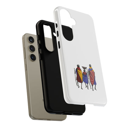 Stylish Phone Case Featuring Cultural Art, Tough Cases for Protection and Style, Gift for Holidays, Trendy Accessory, Unique Phone Cover