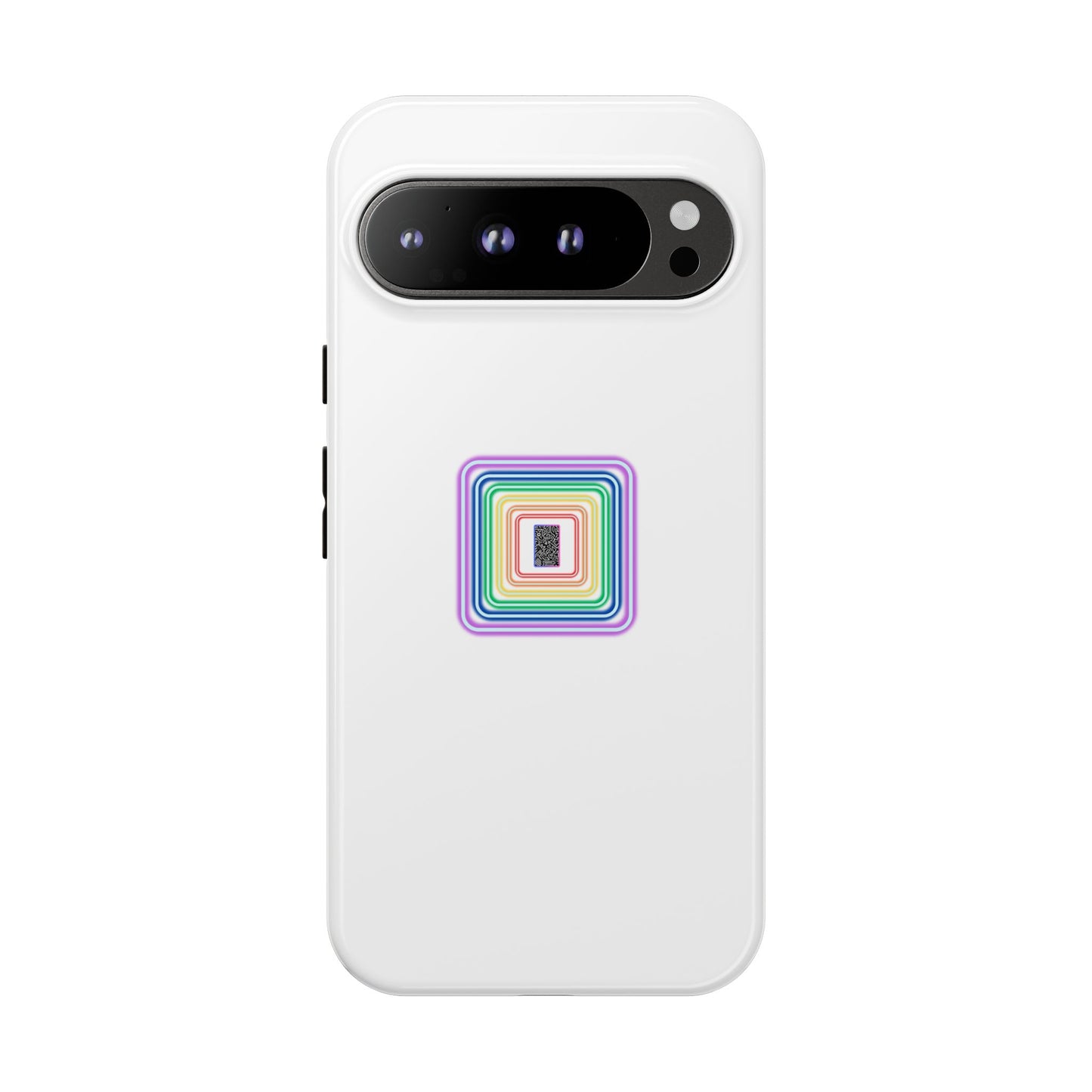 Colorful Geometric Phone Case for Tough Cases, Fun Phone Accessory, Unique Gift, Trendy Tech, Phone Protection