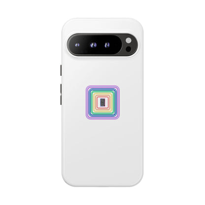 Colorful Geometric Phone Case for Tough Cases, Fun Phone Accessory, Unique Gift, Trendy Tech, Phone Protection