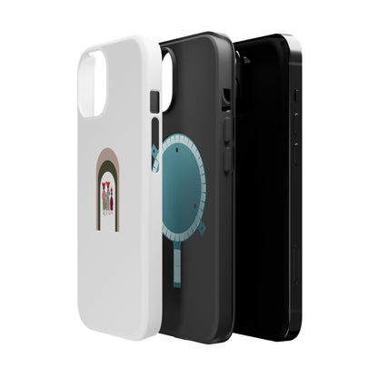 Artistic Magnetic Phone Cases, Unique Gift for Smartphone Lovers, Stylish Protection, Phone Accessories for Birthdays, Special Occasions.
