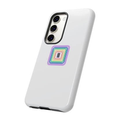Colorful Geometric Phone Case for Tough Cases, Fun Phone Accessory, Unique Gift, Trendy Tech, Phone Protection