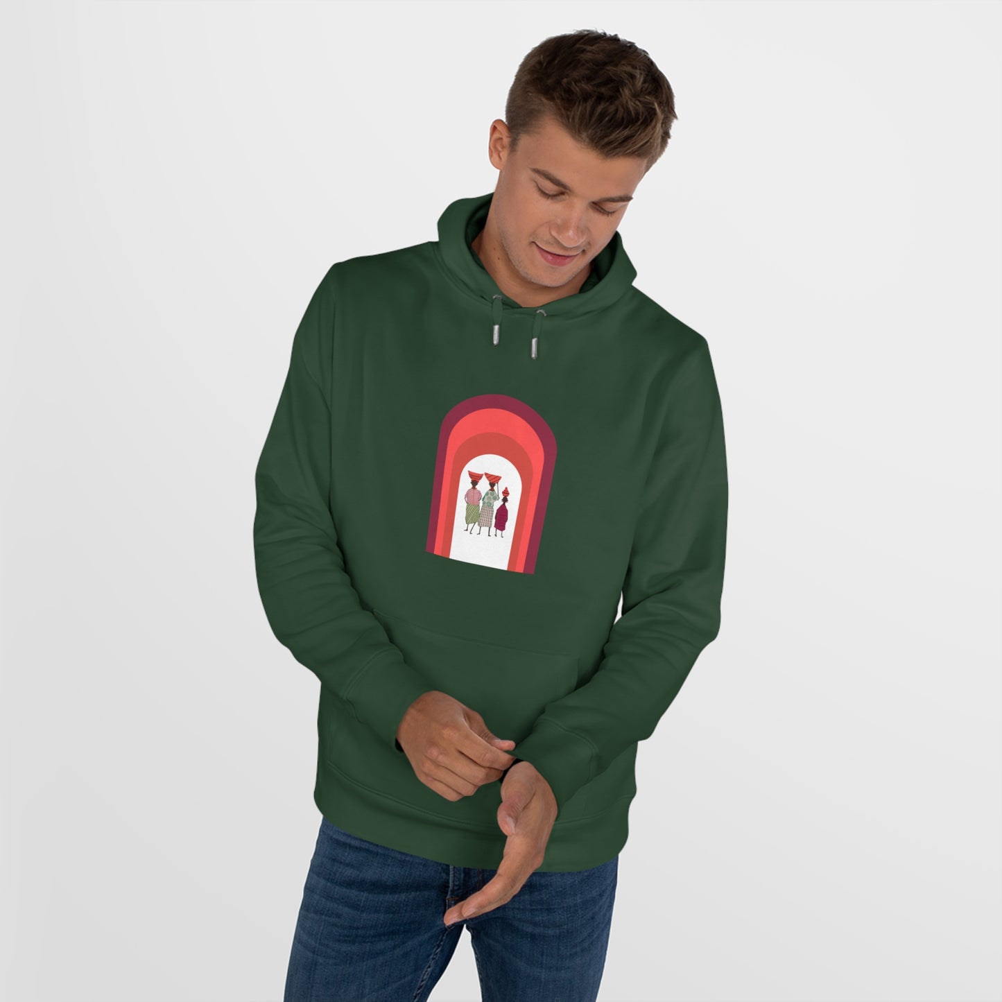Dinkgwana - King Hooded Sweatshirt