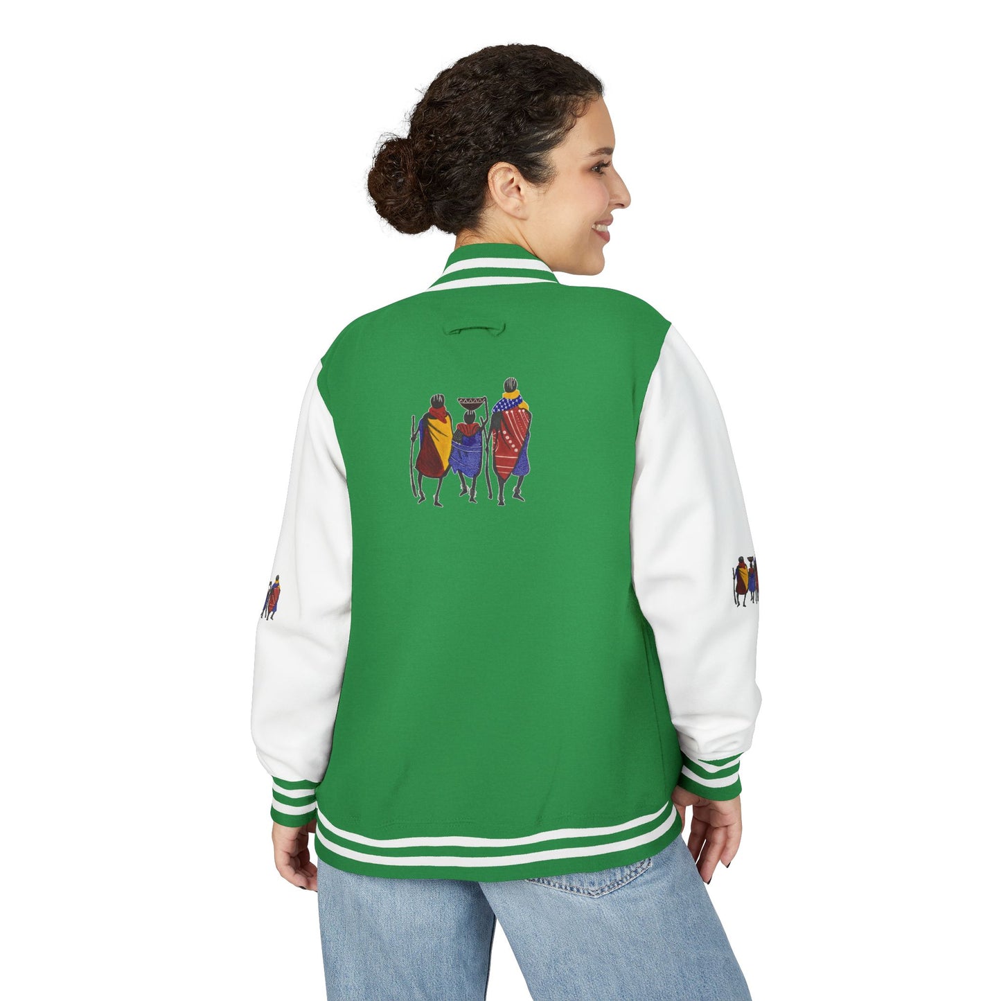 Ngwetsi - Unisex Letterman Jacket with Colorful Parrots Design, Trendy Outerwear, Casual Style, Gift for Animal Lovers, Comfortable and [...]