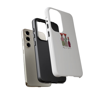 Artistic Phone Cases with Cultural Designs, Unique Smartphone Accessories, Gift for Her, Women's Fashion, Boho Style, Ethnic Prints