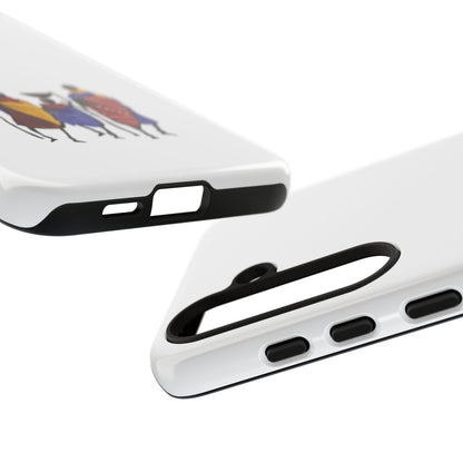 Stylish Phone Case Featuring Cultural Art, Tough Cases for Protection and Style, Gift for Holidays, Trendy Accessory, Unique Phone Cover