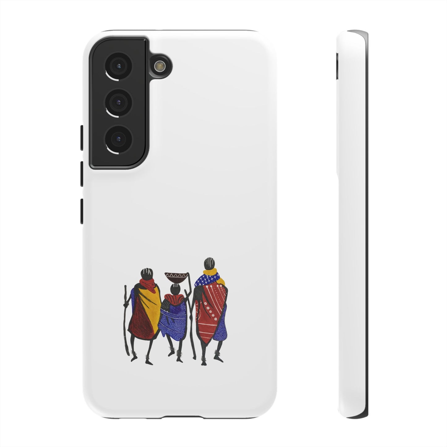 Stylish Phone Case Featuring Cultural Art, Tough Cases for Protection and Style, Gift for Holidays, Trendy Accessory, Unique Phone Cover