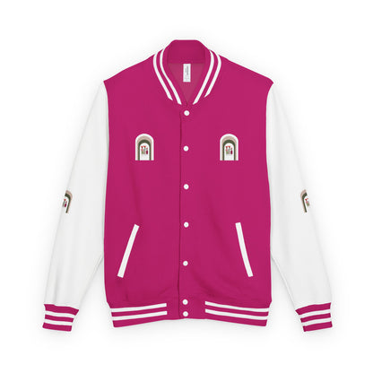 Dinkgwana - Stylish Unisex Letterman Jacket, Vintage Style Outerwear, Casual Everyday Jacket, Gift for Friends, Sports and Weekend Style