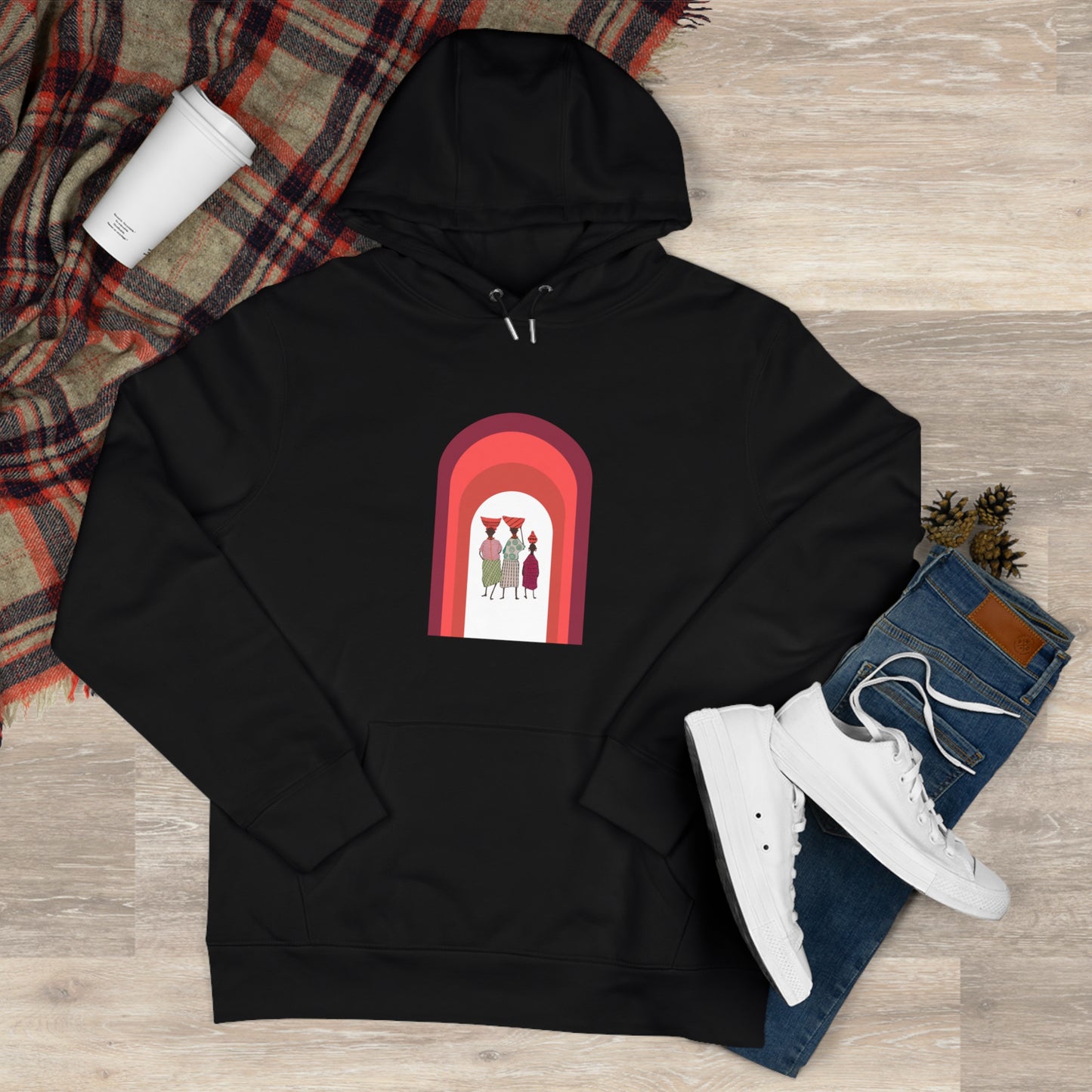 Dinkgwana - King Hooded Sweatshirt