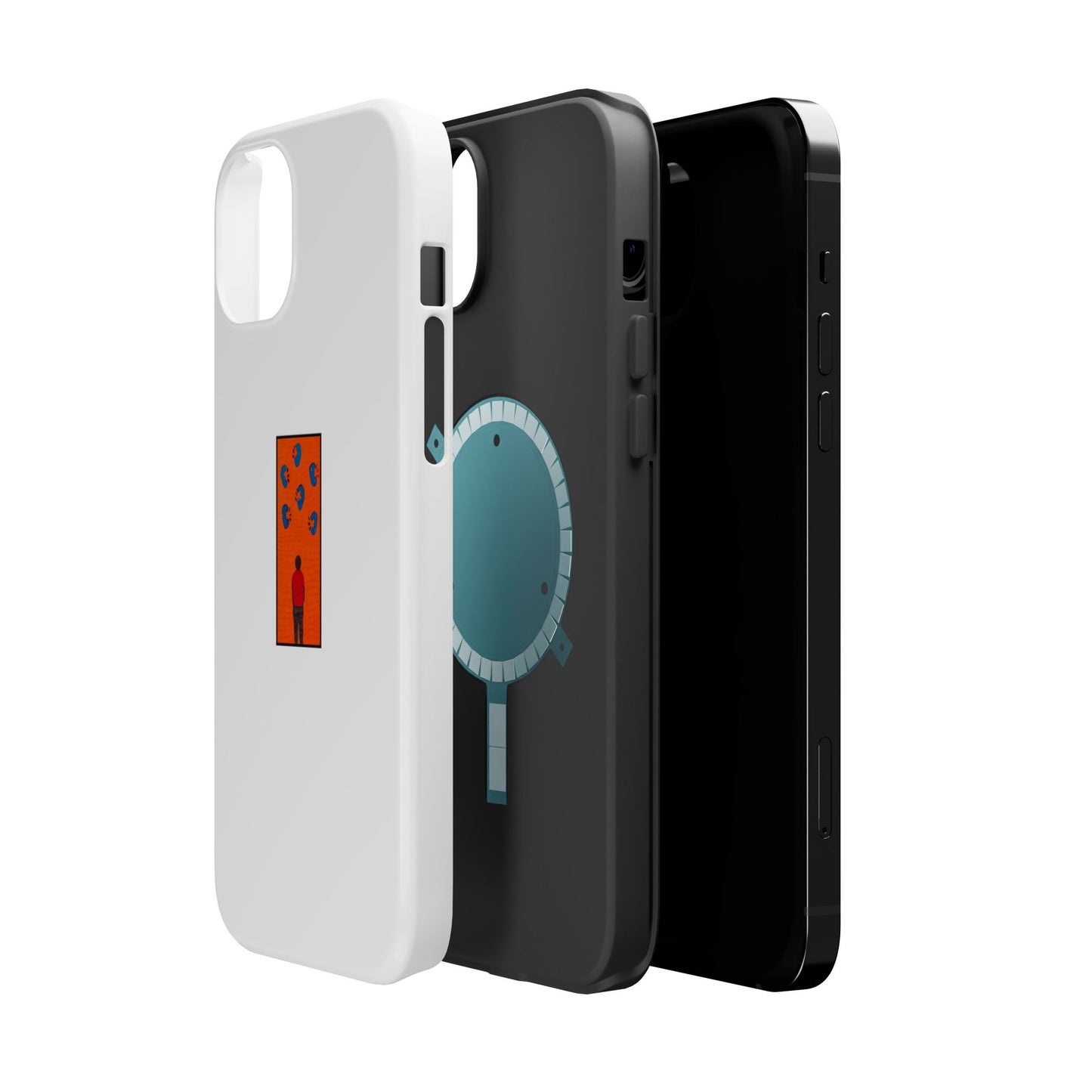 Magnetic Phone Cases, Unique Design Cases for Teens, Gifts for Phone Lovers, Cute Phone Accessories, Trendy Mobile Cases