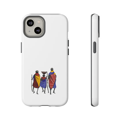 Stylish Phone Case Featuring Cultural Art, Tough Cases for Protection and Style, Gift for Holidays, Trendy Accessory, Unique Phone Cover