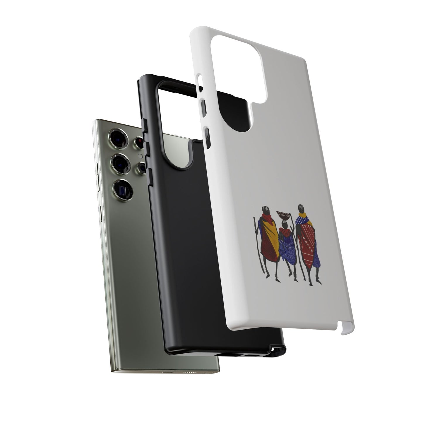 Stylish Phone Case Featuring Cultural Art, Tough Cases for Protection and Style, Gift for Holidays, Trendy Accessory, Unique Phone Cover